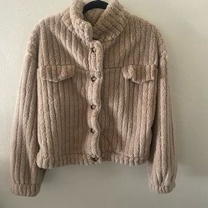 Plush Tan Jacket